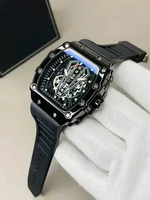 Luxury Men’s Automatic Skeleton Watch