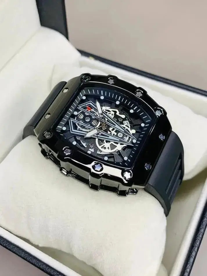 Luxury Men’s Automatic Skeleton Watch