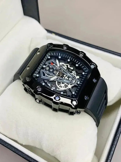 Luxury Men’s Automatic Skeleton Watch