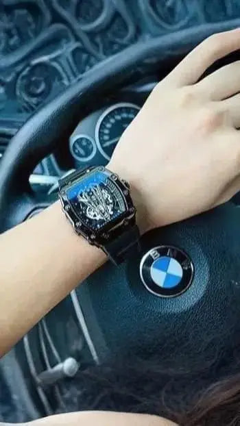 Luxury Men’s Automatic Skeleton Watch