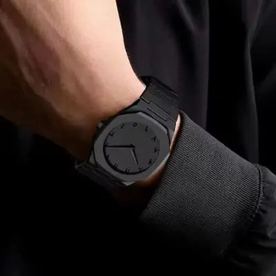 Men’s Black Luxury Minimalist WatchMen’s