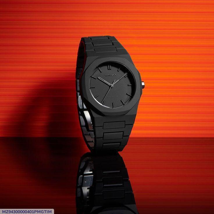 Men’s Black Luxury Minimalist WatchMen’s