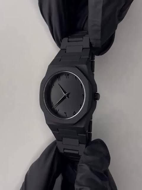 Men’s Black Luxury Minimalist WatchMen’s